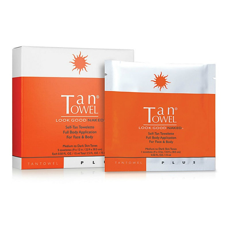 Tan Towels Plus Self-Tan Towelettes