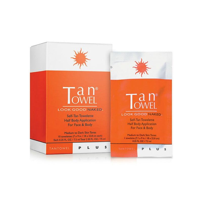 Tan Towels Plus Self-Tan Towelettes
